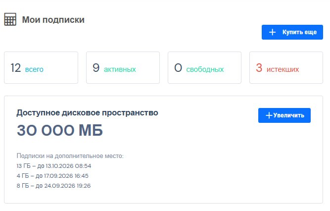 Личный кабинет сервиса Автозагрузки